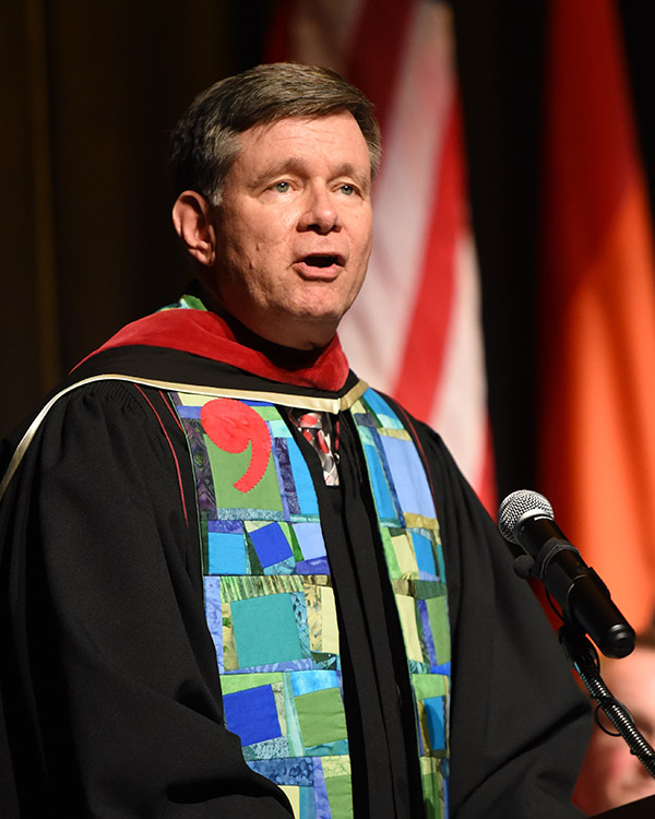 Rev. Daniel presented with an honorary degree from Heidelberg University in Tiffin, Ohio
