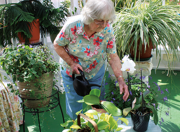 Share and enhance your green thumb expertise at Glenwood in Marietta, Ohio
