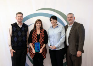 Staff members receive UCH LUV Award