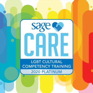 SAGE SAGECare platinum LGBT cultural competency for LGBT aging service providers