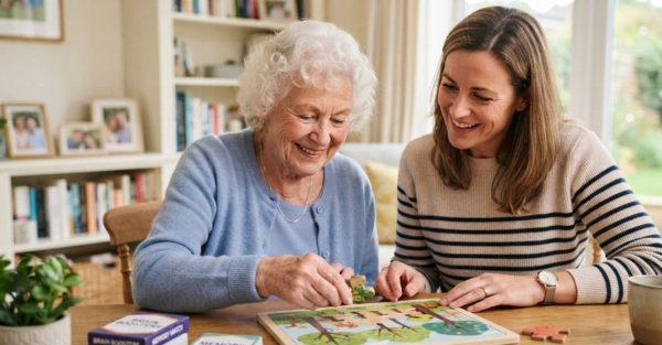 dementia mom and daughter