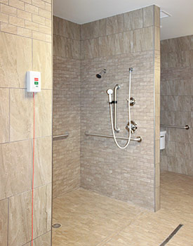 Fairhaven's New Memory Care Shower Rooms