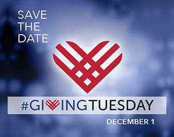 #GivingTuesday is Tuesday, December 1, 2015