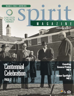 On the cover of the Winter 2016 Spirit Magazine