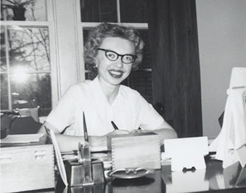 Lucinda Grundecker Swartz was Rev. Diller's secretary for two years in the 1950's